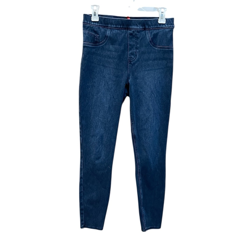 SPANX Blue Jeggings High-Rise Stretch